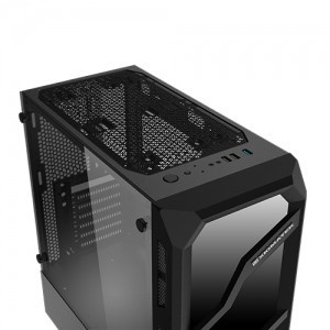 Casing Komputer XigmaTek Include 4 Fan RGB Lamiya - PC Case Gaming