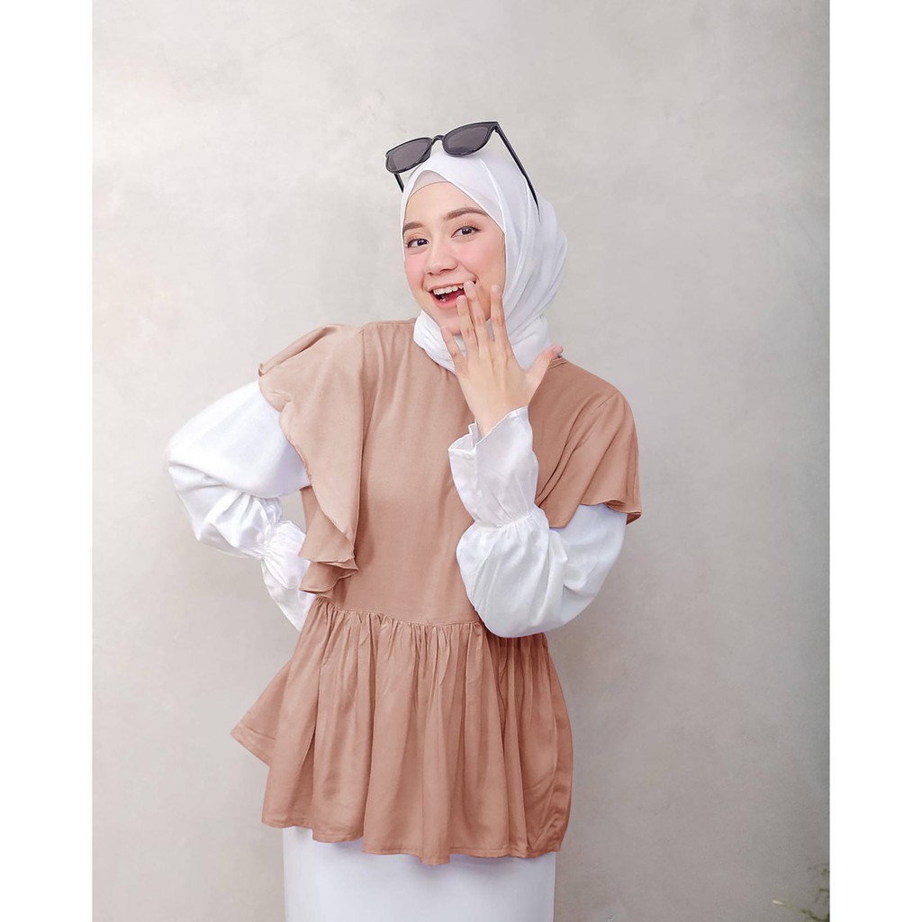 Anita Blouse Atasan Top Korean Style Remaja Muslim Terlaris