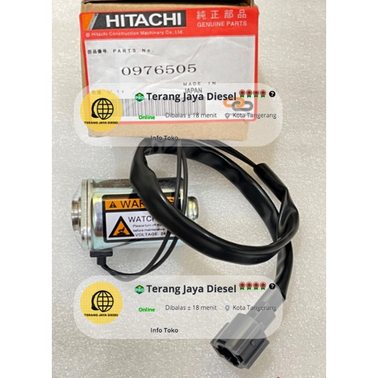 Solenoid Selenoid Valve Hitachi Zaxis 200 0976504