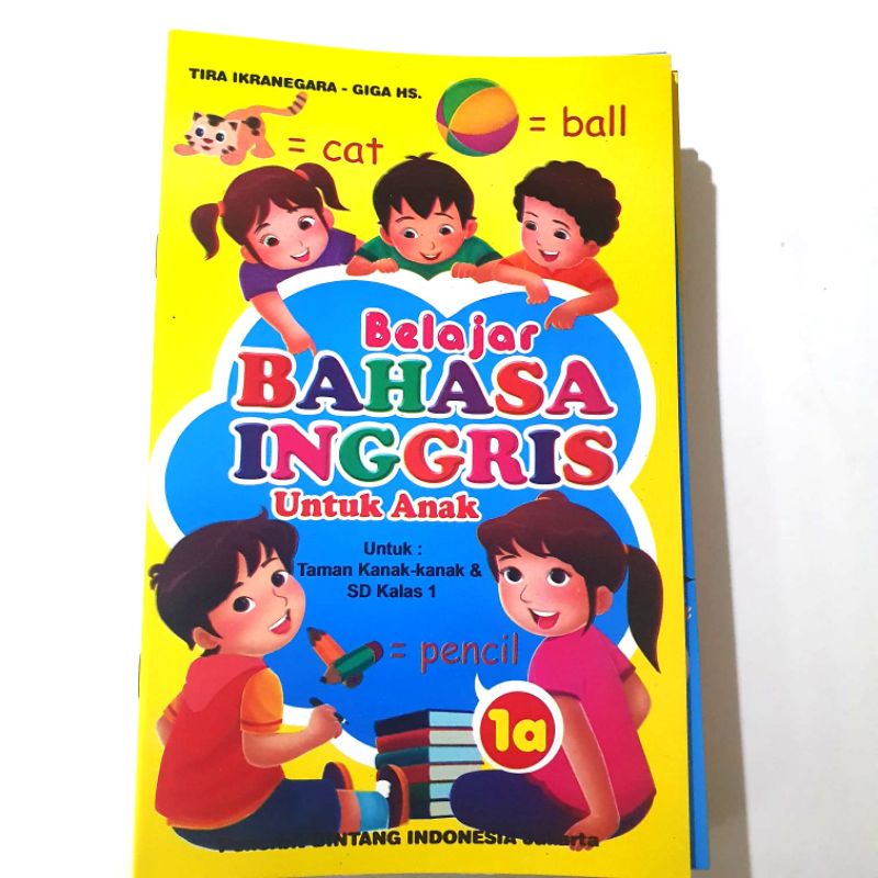 Bintang indonesia - Buku Tk-Paud Belajar Bahasa Inggris 1a, 1b