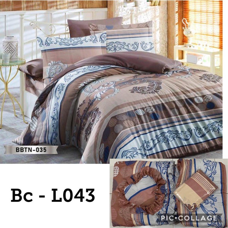 Promo Natasha Bedcover Set Sprei Ukuran King Size 180 X 200 Motif Bunga Murah Wanita Shopee Indonesia