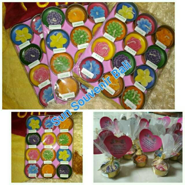 Souvenir Lilin Aromaterapy isi 50 pcs