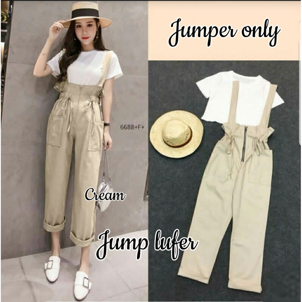 *[HNFK] Jumper Lufer / Overall Jumbo Terbaru / Overall Dewasa / Overall Trend Kekinian / Overall Wanita