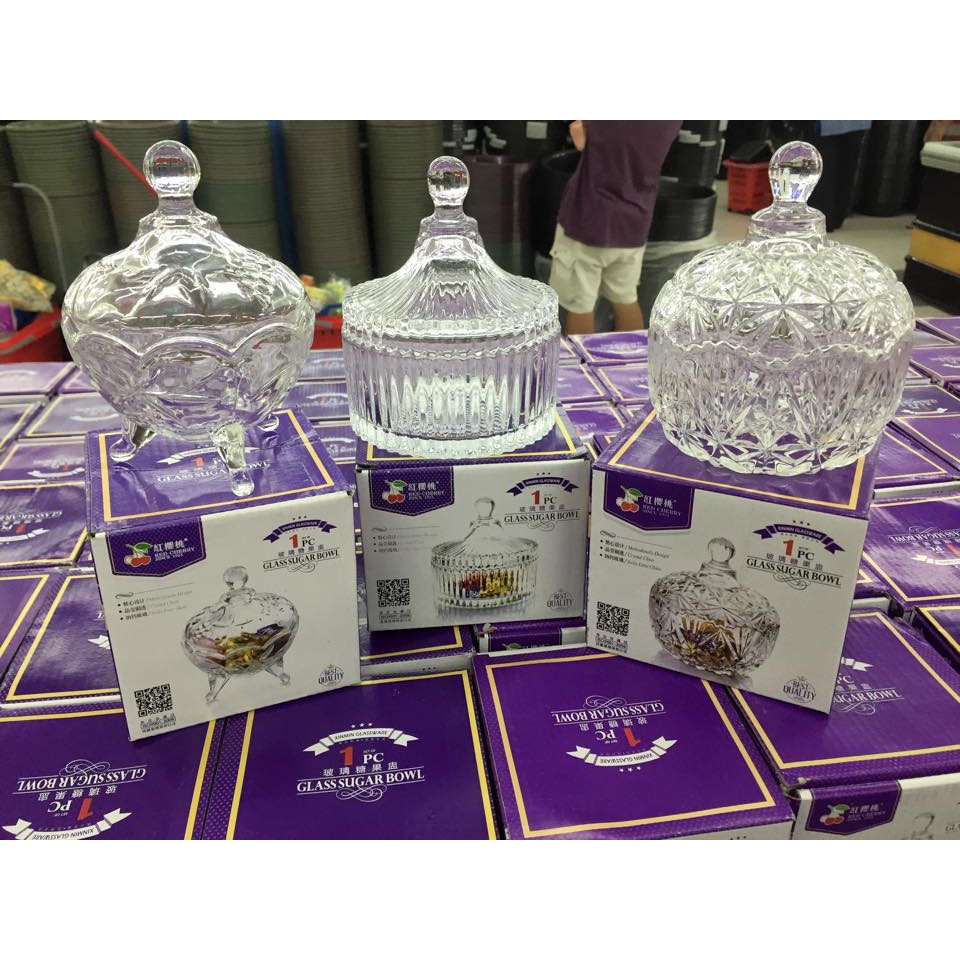 Toples Kristal tempat permen