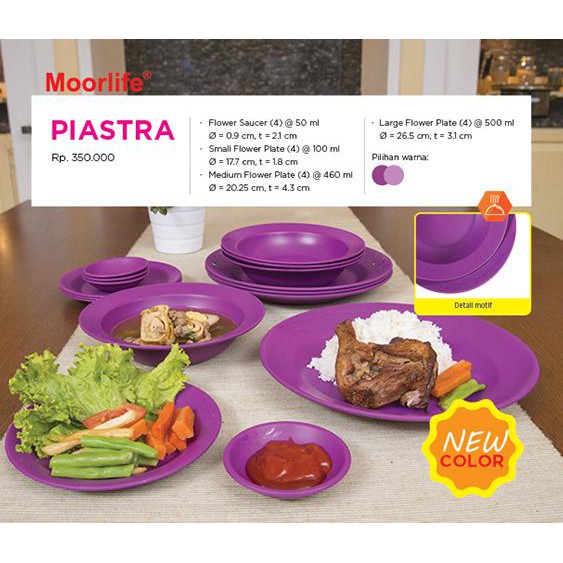 |Cuci Gudang|sale|Big Promo| Peralatan Makan Set Tupperware - Piring Set - Mangkok Set - Piastra