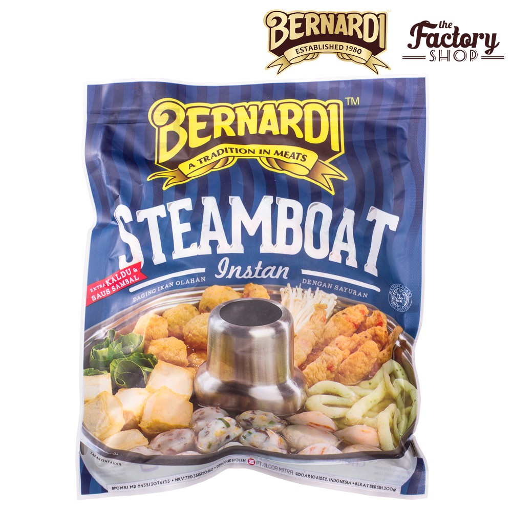 

Bernardi Steamboat Instan 300g