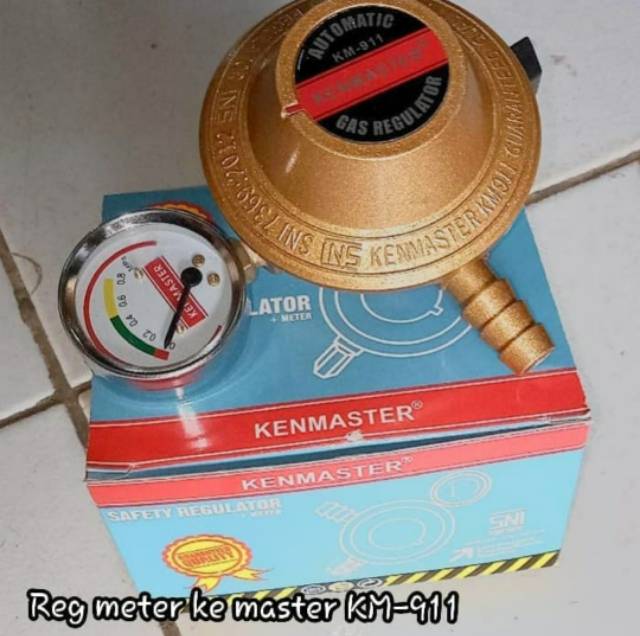 regulator kenmaster KM -  911  regulator gas TEKANAN RENDAH