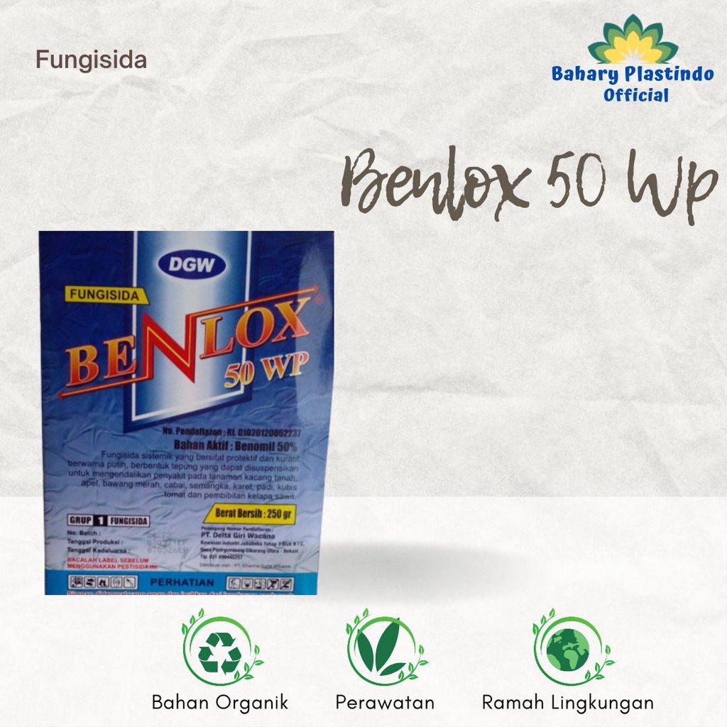 Fungisida BENLOX Sistemik  250 GRAM
