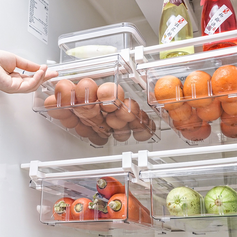 ZEN - Kotak kontainer Makanan Bening perapi organizer kulkas Food Storage Box 3 Type