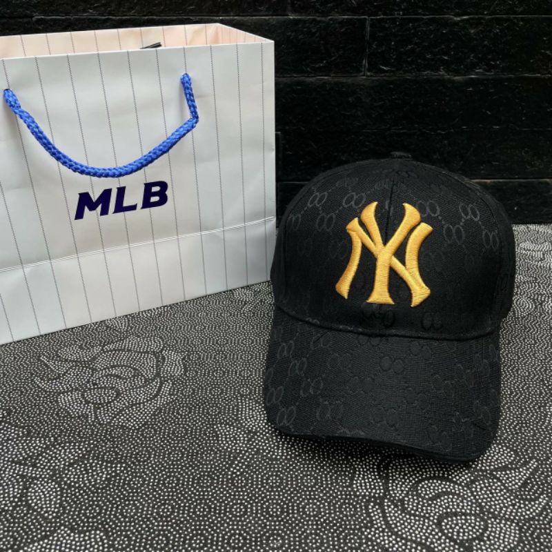 MLB CAP NY BLACK GOLD