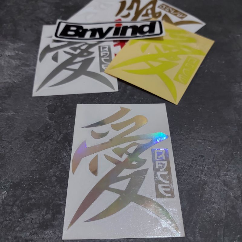 STICKER KANJI JEPANG 2 CUTTING