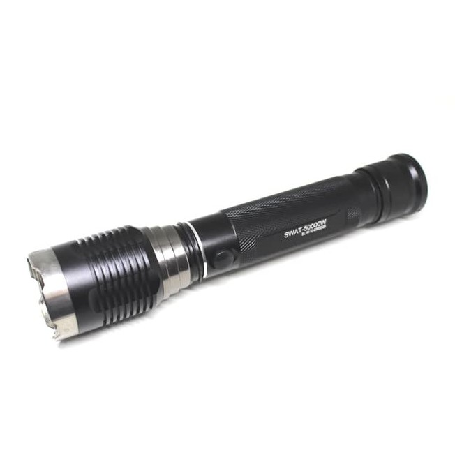 Terbaru SENTER LED CAS W12 CHARGER FLASHLIGHT WATERPROOF W-12 OUTDOOR