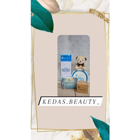 Kedas Beauty Sabun / Gold Jelly / Body Serum / body scrub/ kedas beauty medan/ original BPOM-4