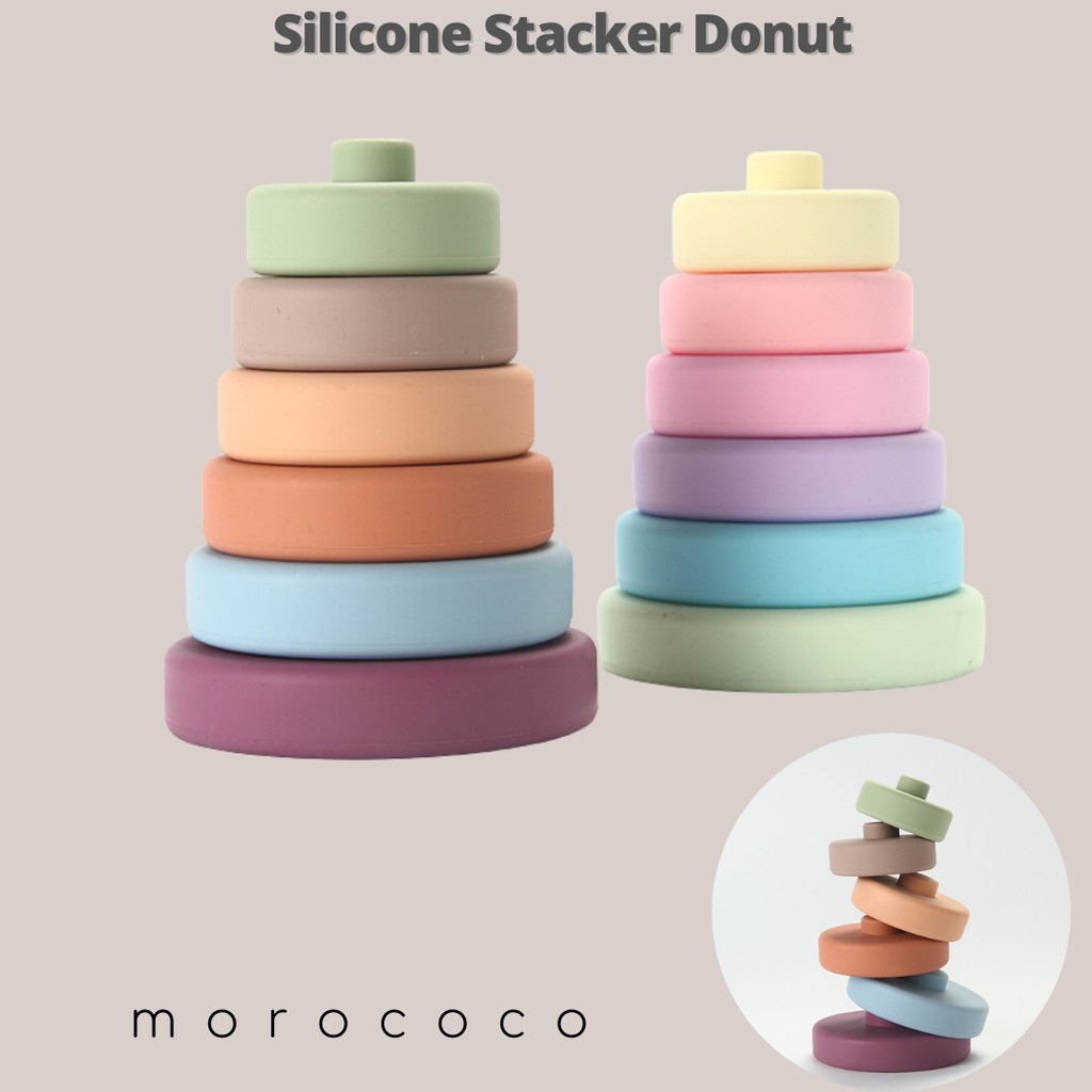 SILICONE STACKER ROUND MOROCOCO