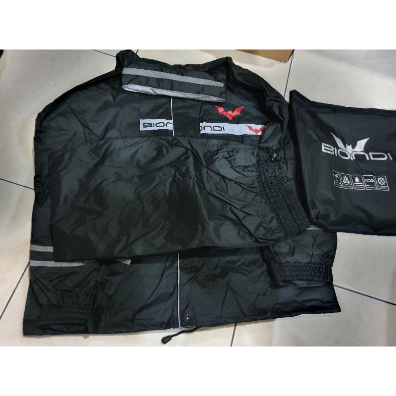 JAS HUJAN STELAN BIONDI ORIGINAL 100% SIZE S, M, L, XL, XXL BUKAN AXIO EAGLE