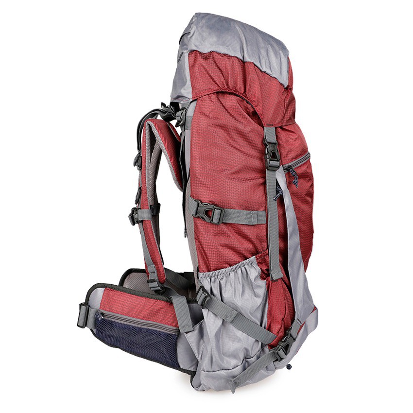 Tas Carrier Gunung 65L - Ransel Hiking Trekking Traveling - Outdoor Backpack  Free Rain Cover