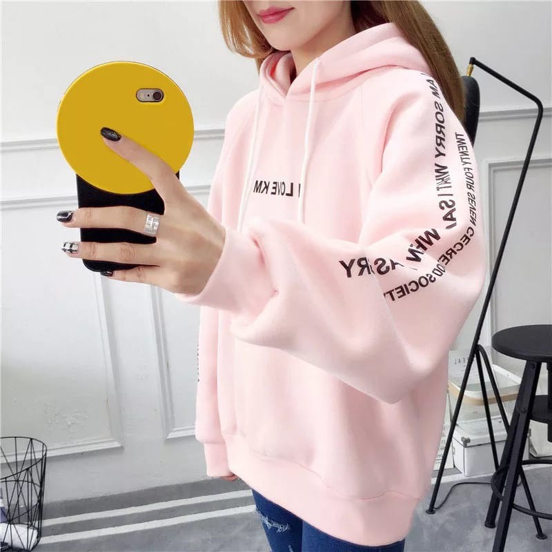 Bess - Sweater Hoodie Murah / Sweater Hoodie Wanita KM