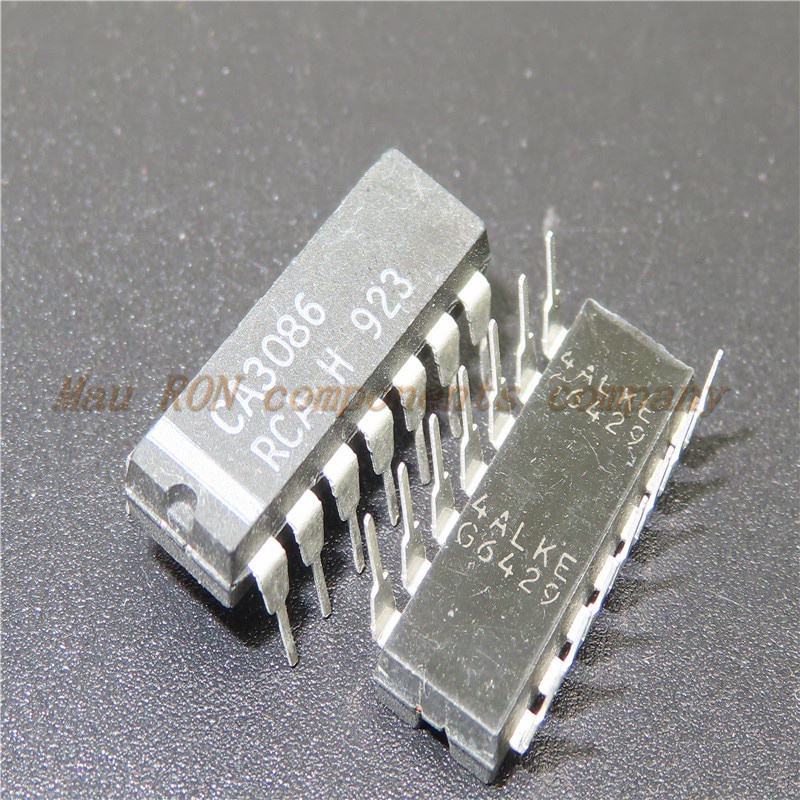 10pcs Transistor Array Ca3086 Ca3086E Dip-14