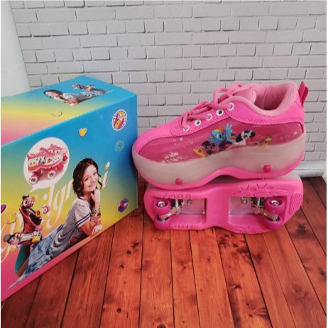 Sepatu Anak Perempuan -Saleo8S4- Sepatu Roda sepatu roda little pony 2roda