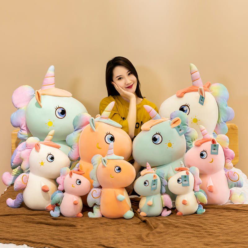 Boneka Unicorn Sayap 30cm Soft/Boneka Unicorn Halus dan Lembut