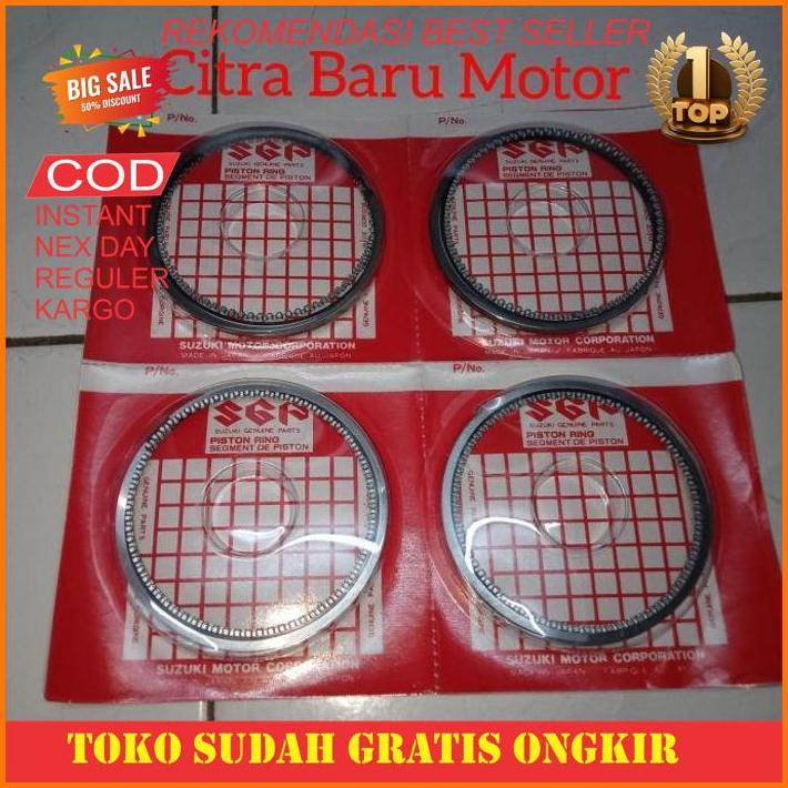 Sparepart Mobil Ring Piston Set Futura 1.5 1.6 1500Cc Karbulator Baleno Vitara Escudo