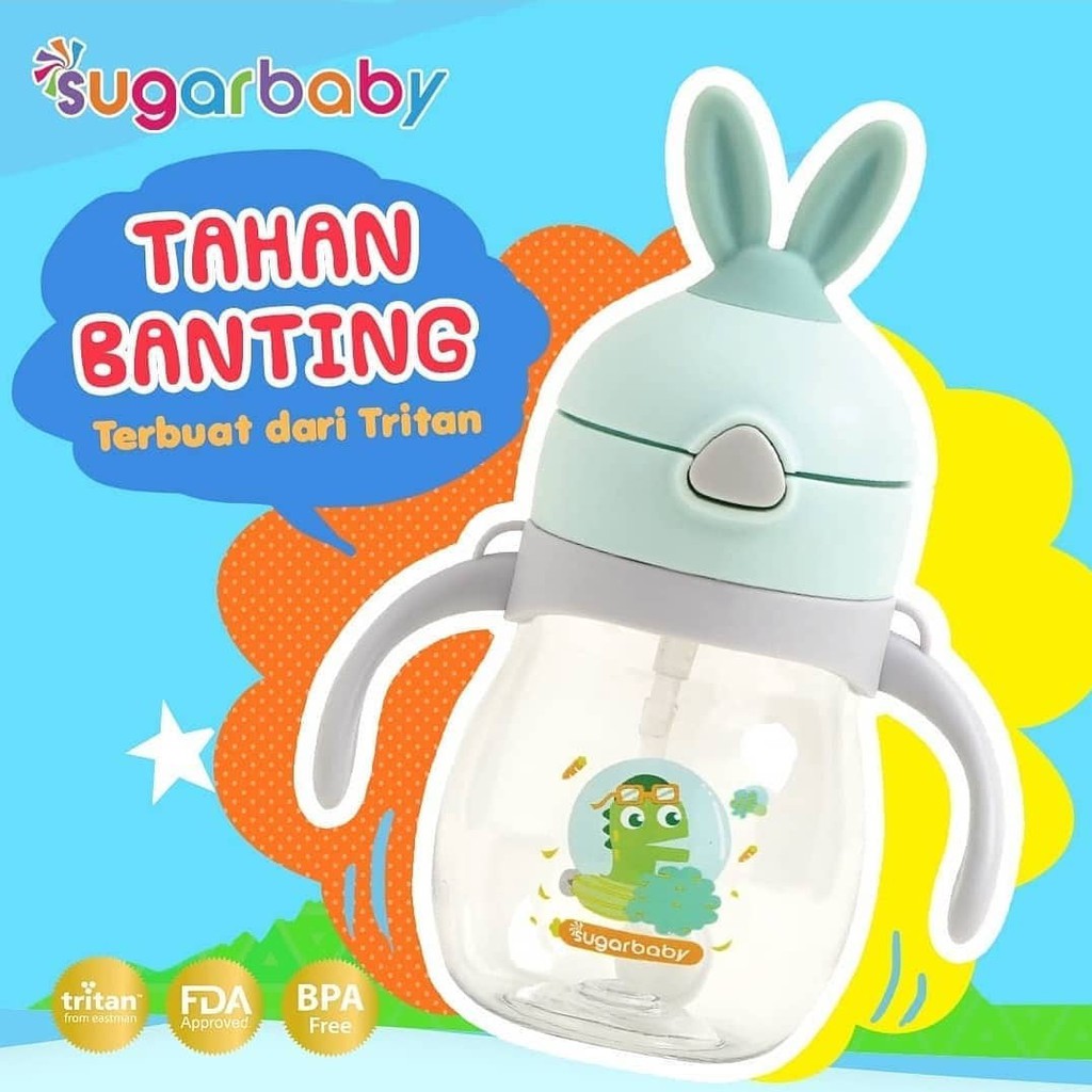 SUGAR BABY | SIPPY CUP | BOTOL | PERLENGKAPAN BAYI | PERLENGKAPAN MAKAN | BOTOL MINUM | BOTOL | SUGARBABY