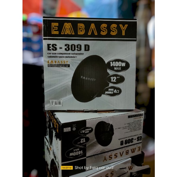 subwoofer badak embassy ES-309D 12" 1400watt