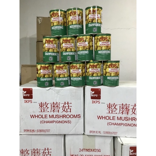 

IKPS Jamur Kancing / Whole Mushroom 425gr