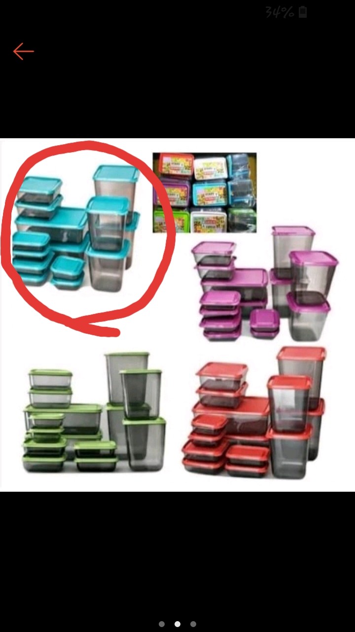 Calista Otaru Sealware Smoke Isi 14 Pc Set Of 7 - Tempat Makanan