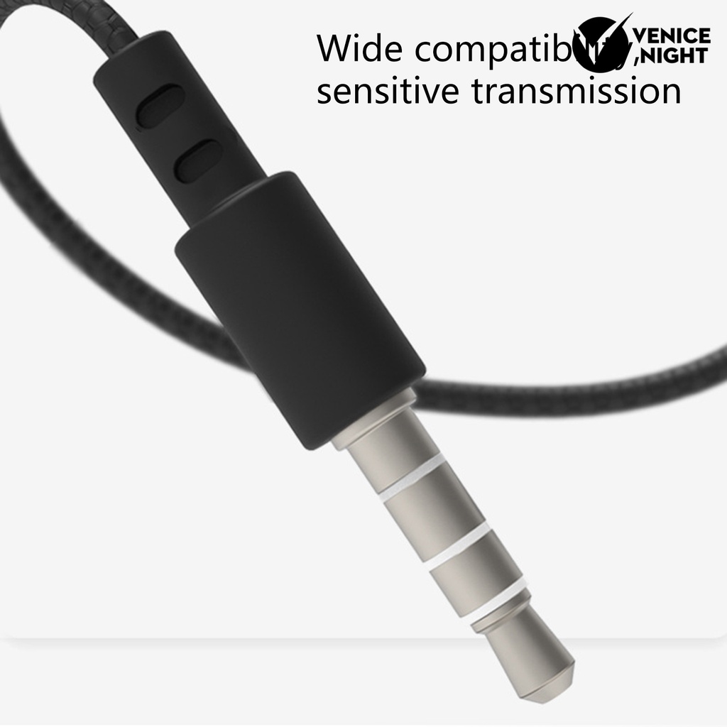 (VNEP) (Berkabel) Earphone In ear Stereo Bass Ergonomis Dengan Kabel Jack 3.5mm Untuk Olahraga Lari