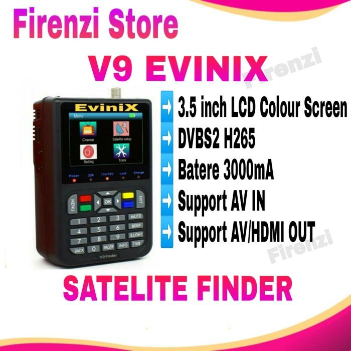 V9 Evinix Satfinder / Satelite Finder Parabola Dvbs2