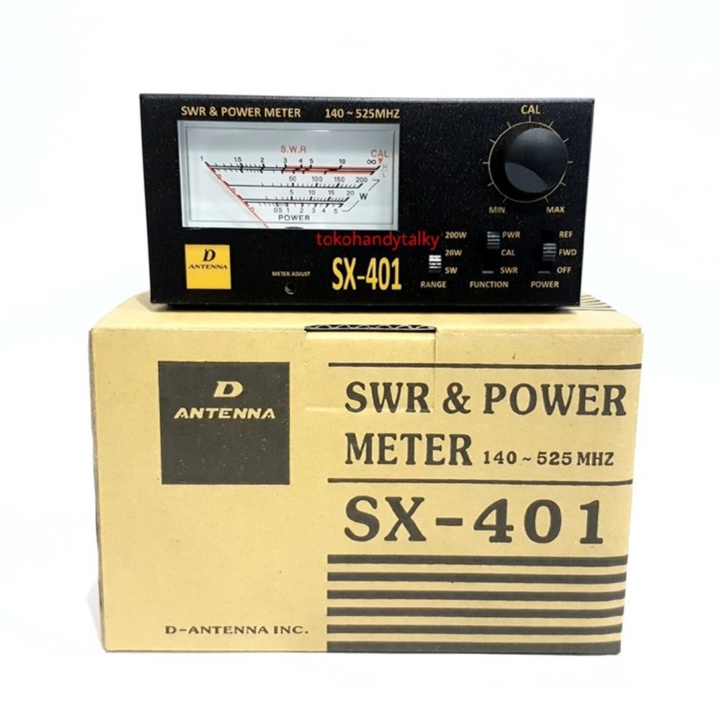 SWR &amp; POWER METER D ANTENNA SX-401 NEW