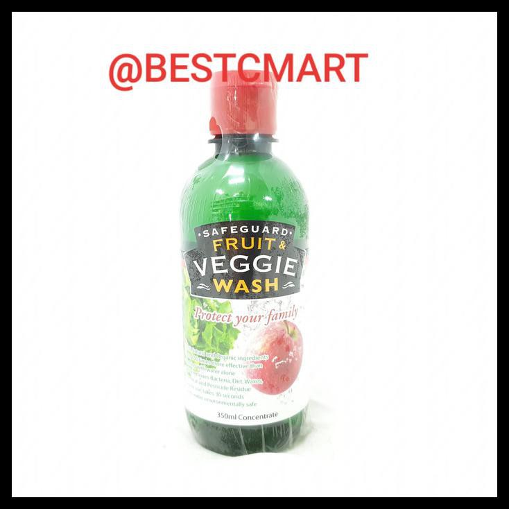 

DISKON SAFEGUARD FRUIT & VEGGIE WASH / SABUN PENCUCI BUAH & SAYUR 350ML !!!