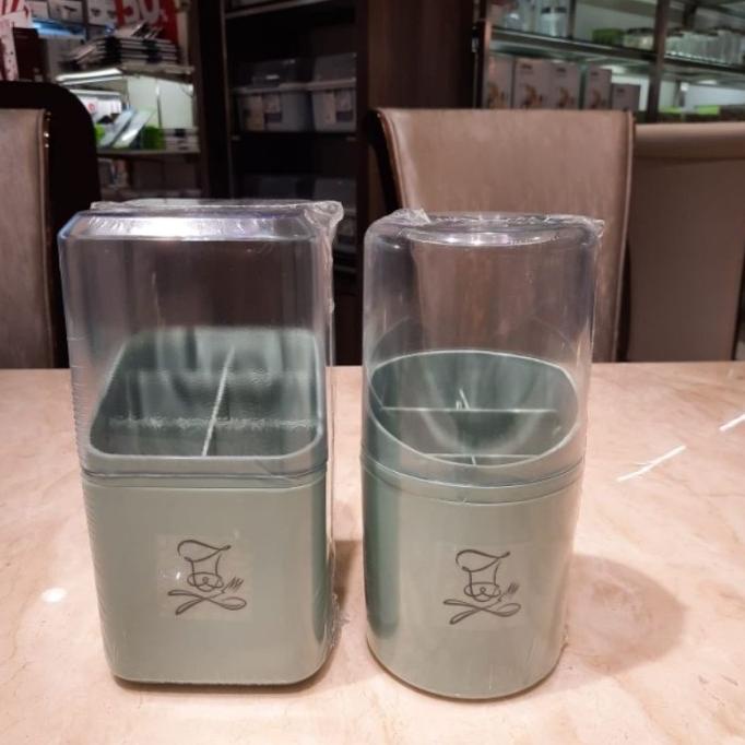 tempat sendok garpu tertutup informa