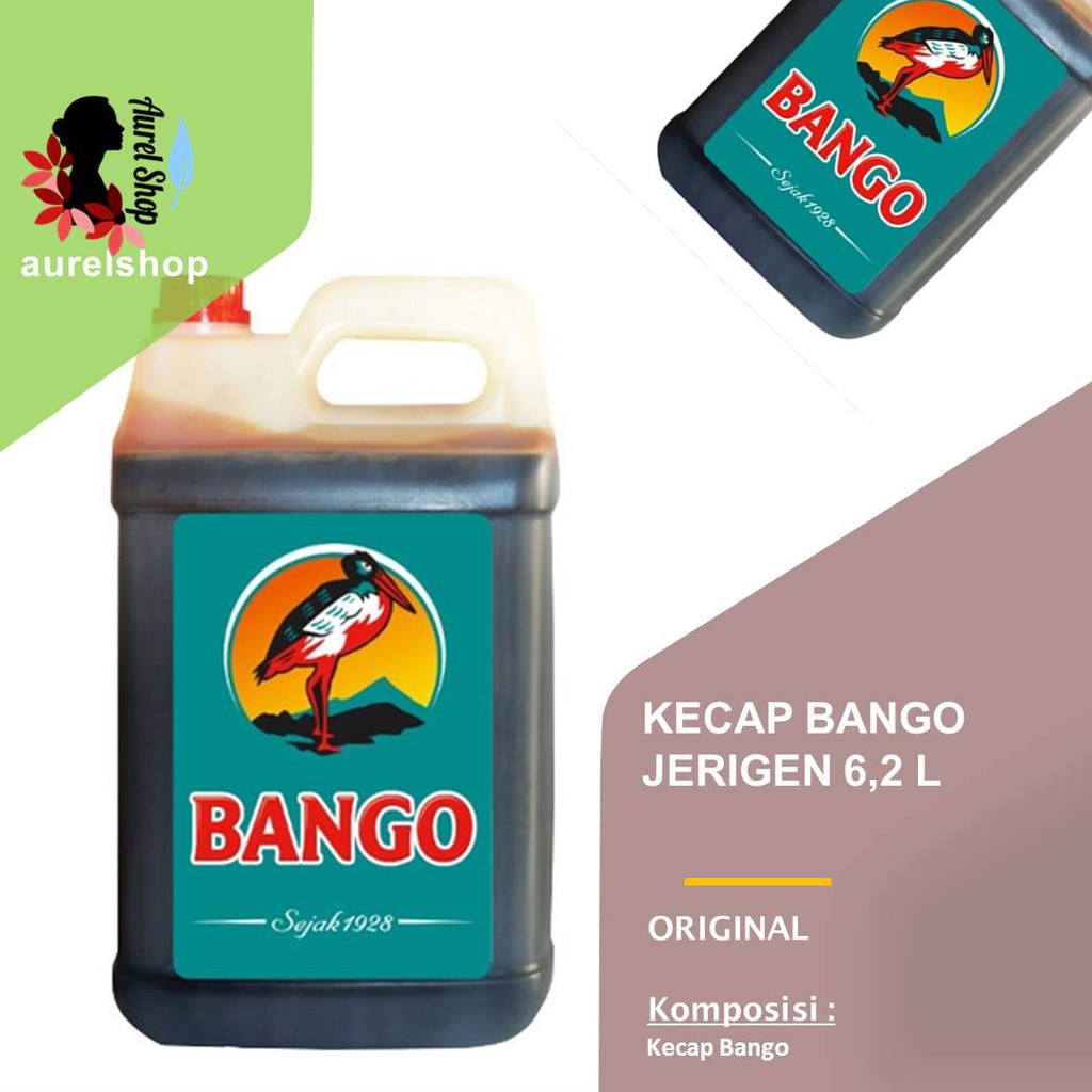 

BANGO Kecap kemasan Jerigen