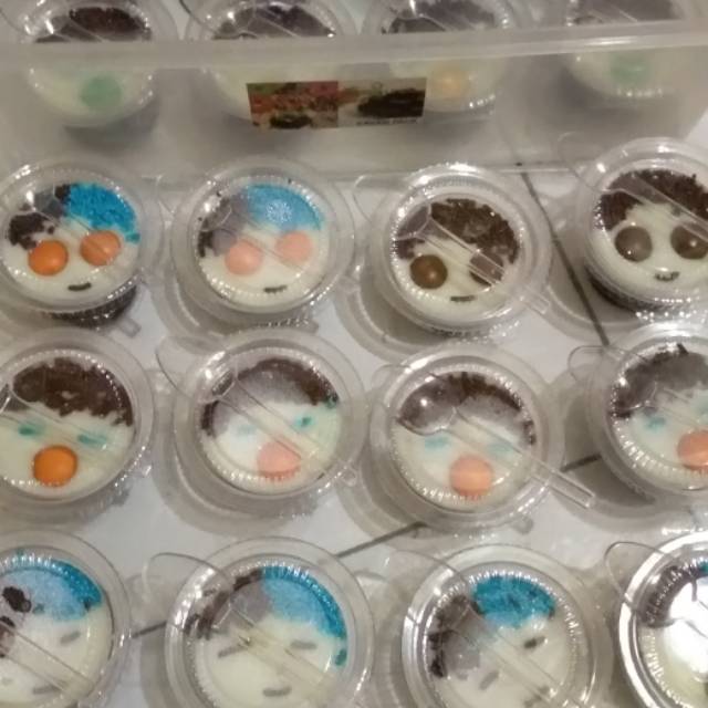 

Puding kribo vla vanilla