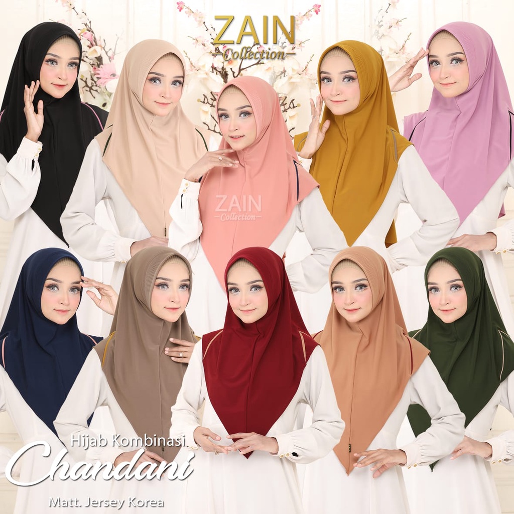 Jilbab Instan Bergo Chandani Ori Zain Collection-4
