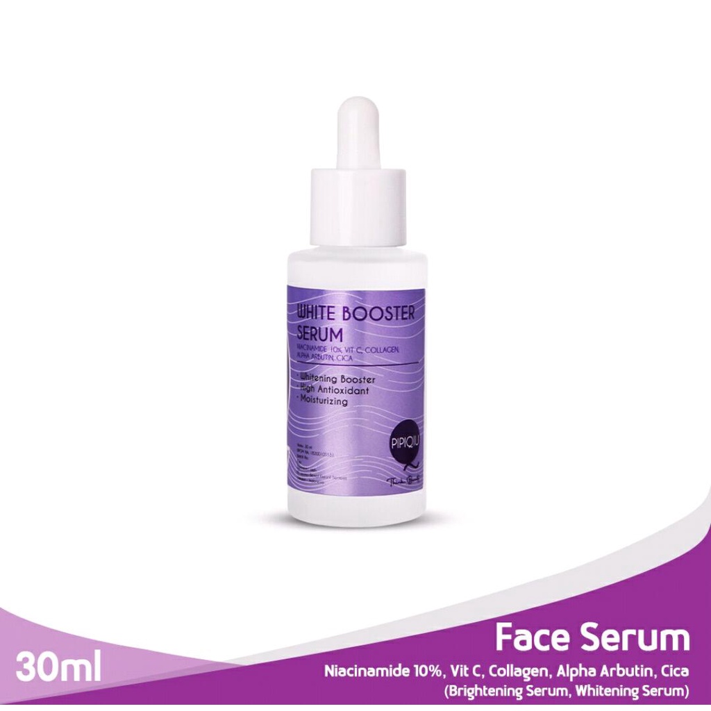 Pipiqiu White Booster Serum Niacinamide 10% 30ML (PNBS) untuk Mencerahkan Wajah