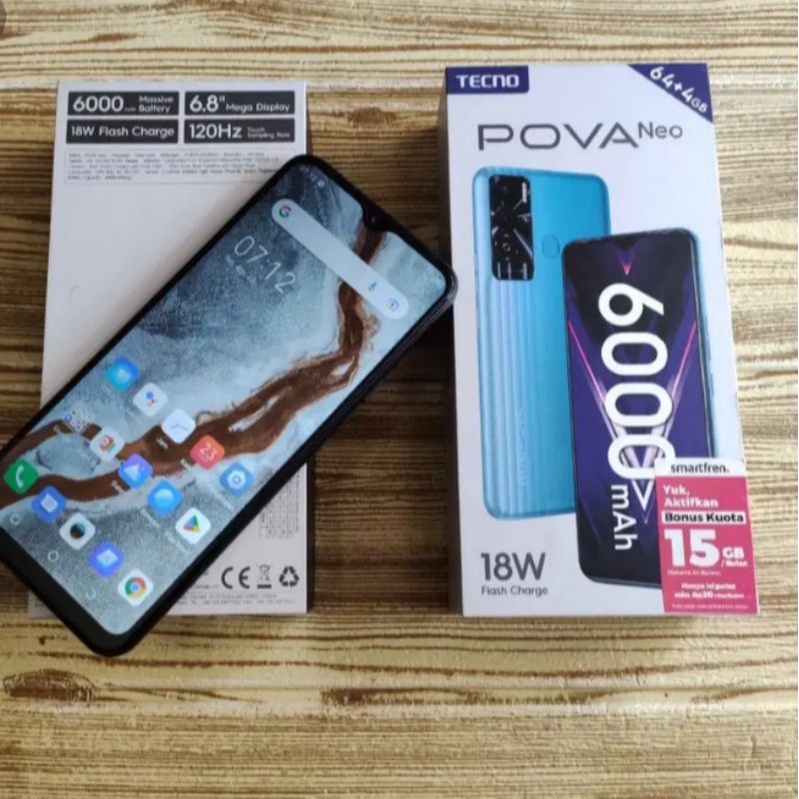 Jual Tecno Pova Neo 4/64 Garansi Resmi | Shopee Indonesia