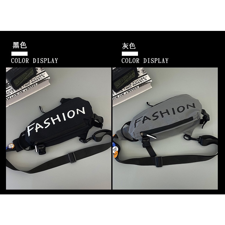 Freeknight Tas Selempang Pria &amp; Wanita IMPORT  Keren Multifungsi Waistbag Anti Air USB Charge Fashion