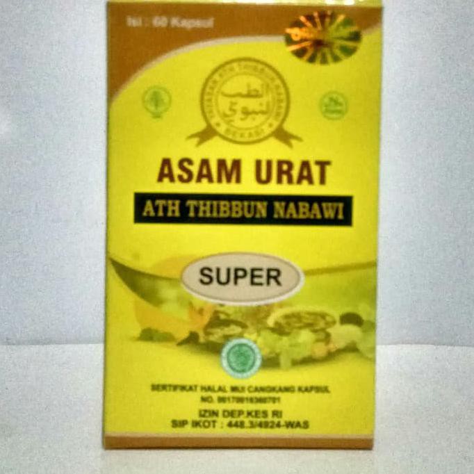 Obat Herbal Asam Urat Super Ath thibbun nabawi HEMAT