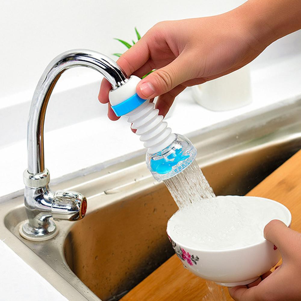 Sambungan Kran Flexible Filter Air Anti Splash Shower Kepala Keran