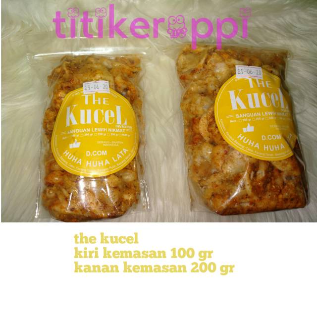 

Kerupuk the kucel kerupuk bumbu pecel kemasan 200 gram