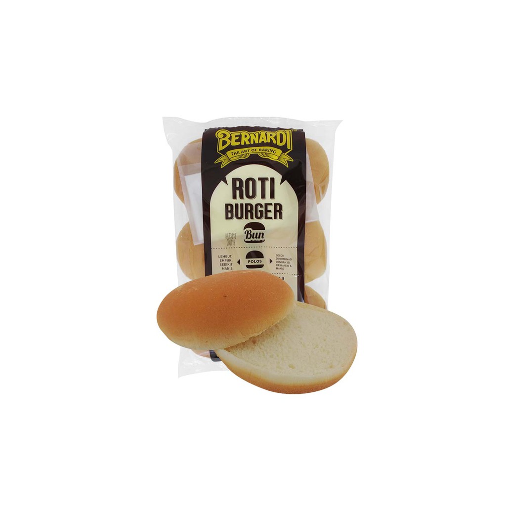 

BERNARDI roti burger POLOS - 6S