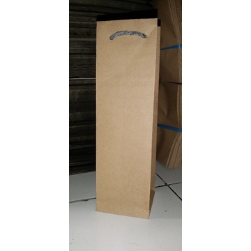 

paperbag botol coklat polos
