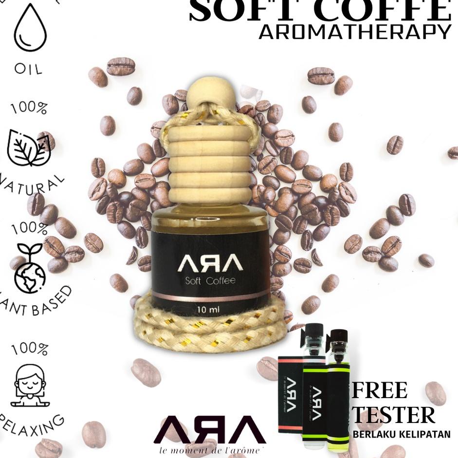➻ Parfum Mobil Kopi Mewah Gantung Aromaterapi Soft Coffee Essential Oil by ARA ☪
