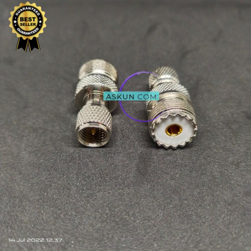 Konektor Mini UHF to PL Untuk GM 300