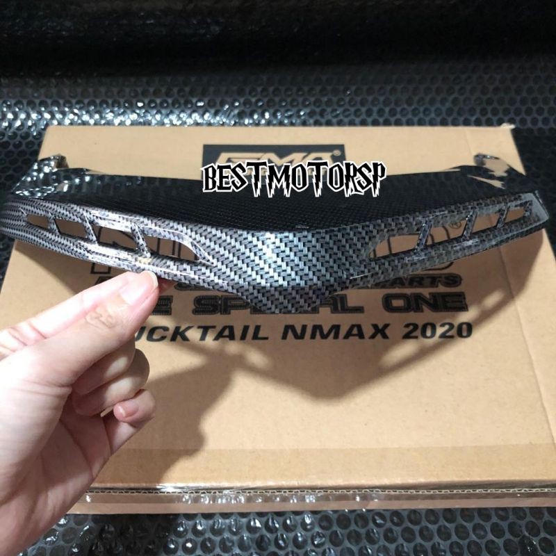 Ducktail Nmax New 2020 Carbon Nemo Duck tail Tutup Atas Lampu Stop Nmax New Nemo Original