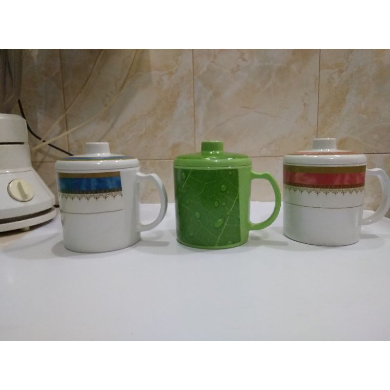 Mug melamin motif hoover 10cm