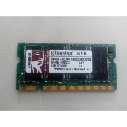 RAM Kingston KVR 256 MB ex iBook G4